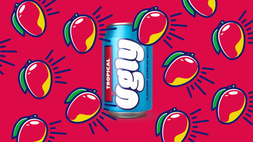 二次元覺醒 ugly蘇打水包裝設計，讓飲料成為一種動漫生活態度